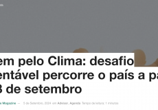 Viagem pelo Clima: desafio sustentável percorre o país a partir de 18 de setembro